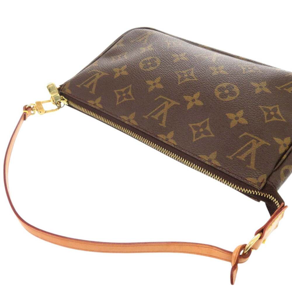 LOUIS VUITTON Brown Monogram Pochette Pouch - Picture 4 of 8